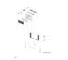 Frigidaire FFRA1222R10 recommended spare parts diagram