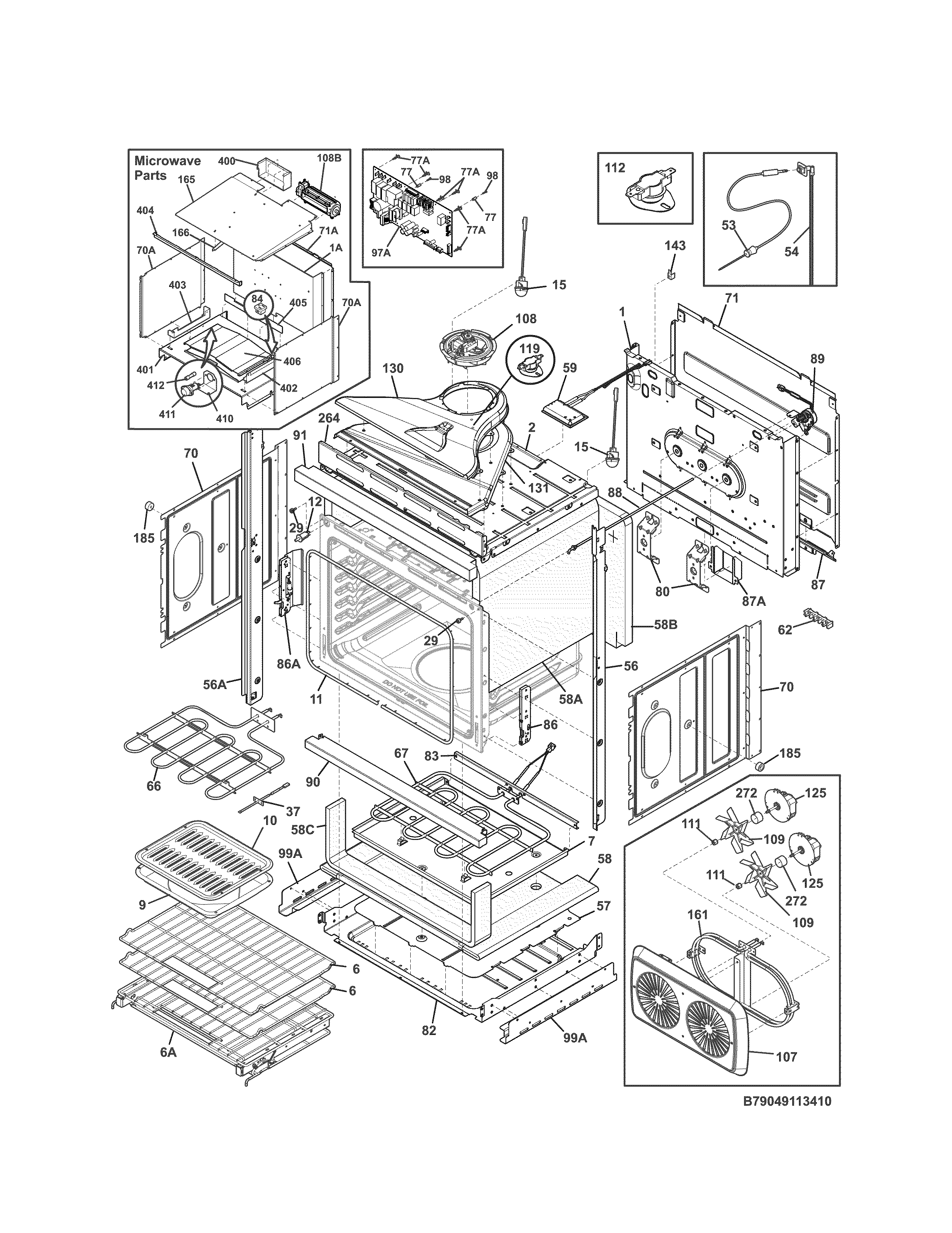 Lower oven