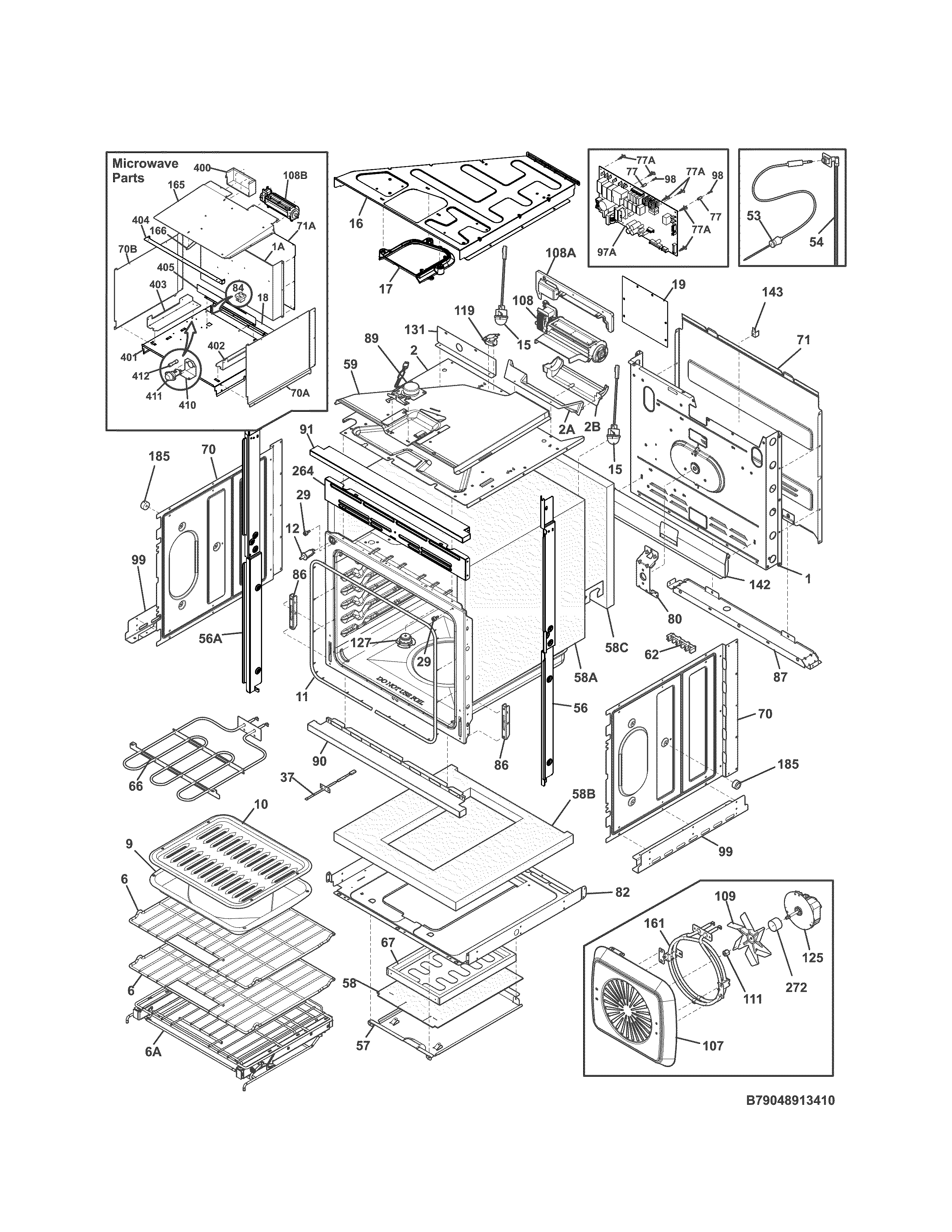 Lower oven
