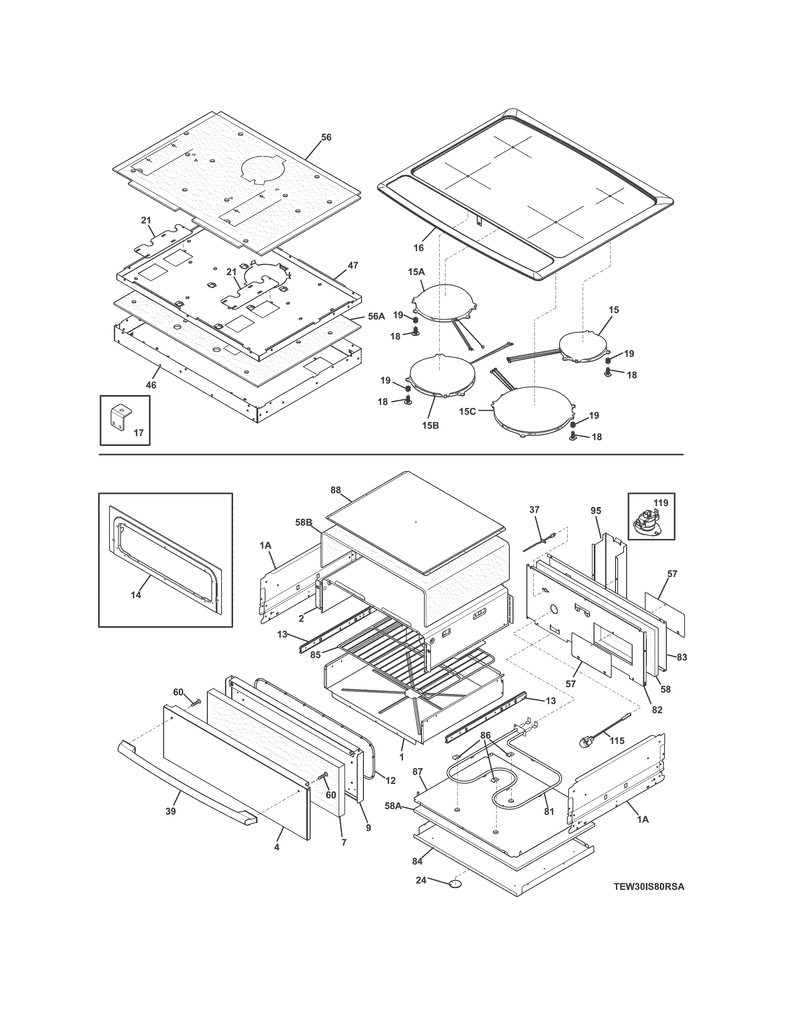Top/drawer
