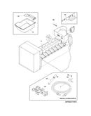 Freezer ice maker