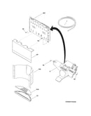 Controls & ice dispenser