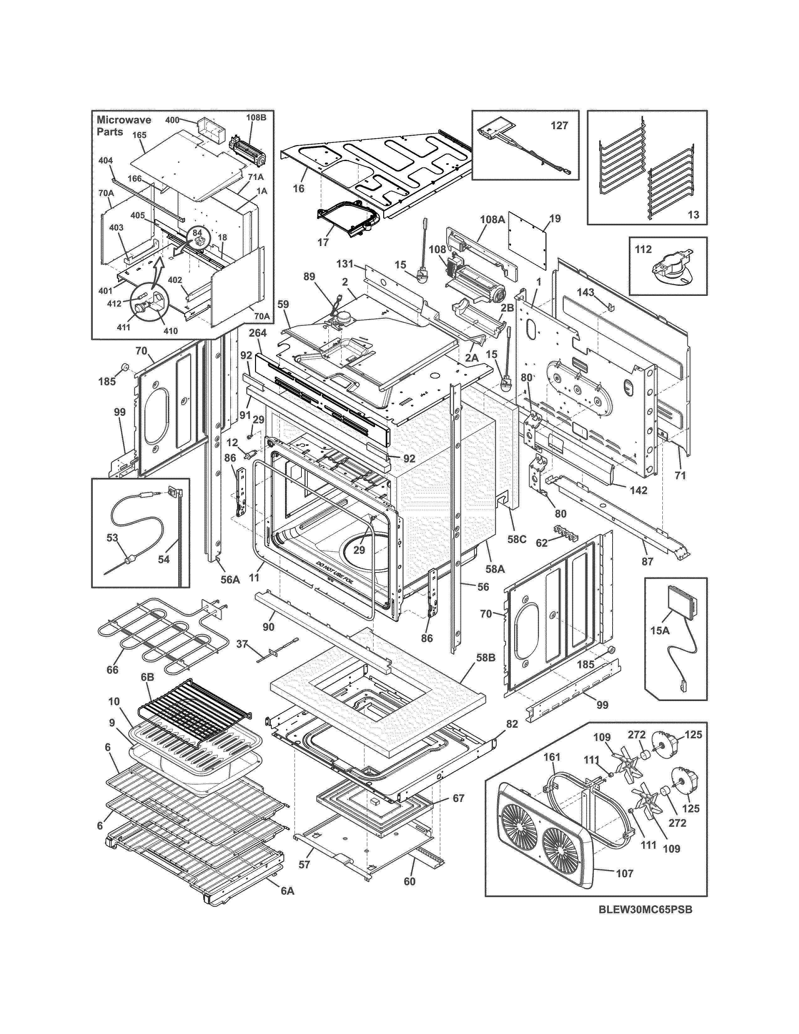 Lower oven