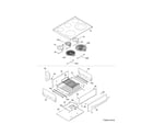 Kenmore Elite 79041313411 top/drawer diagram