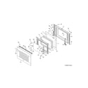 Kenmore Elite 79041313412 door diagram