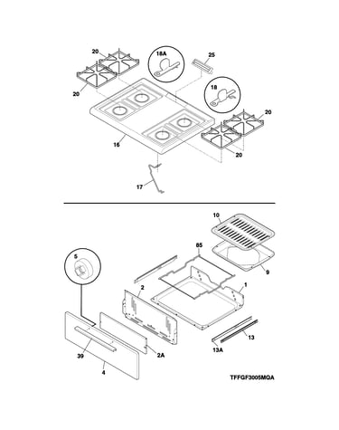 Top/drawer