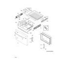 Frigidaire FFHB2740PE9A freezer drawer, baskets diagram
