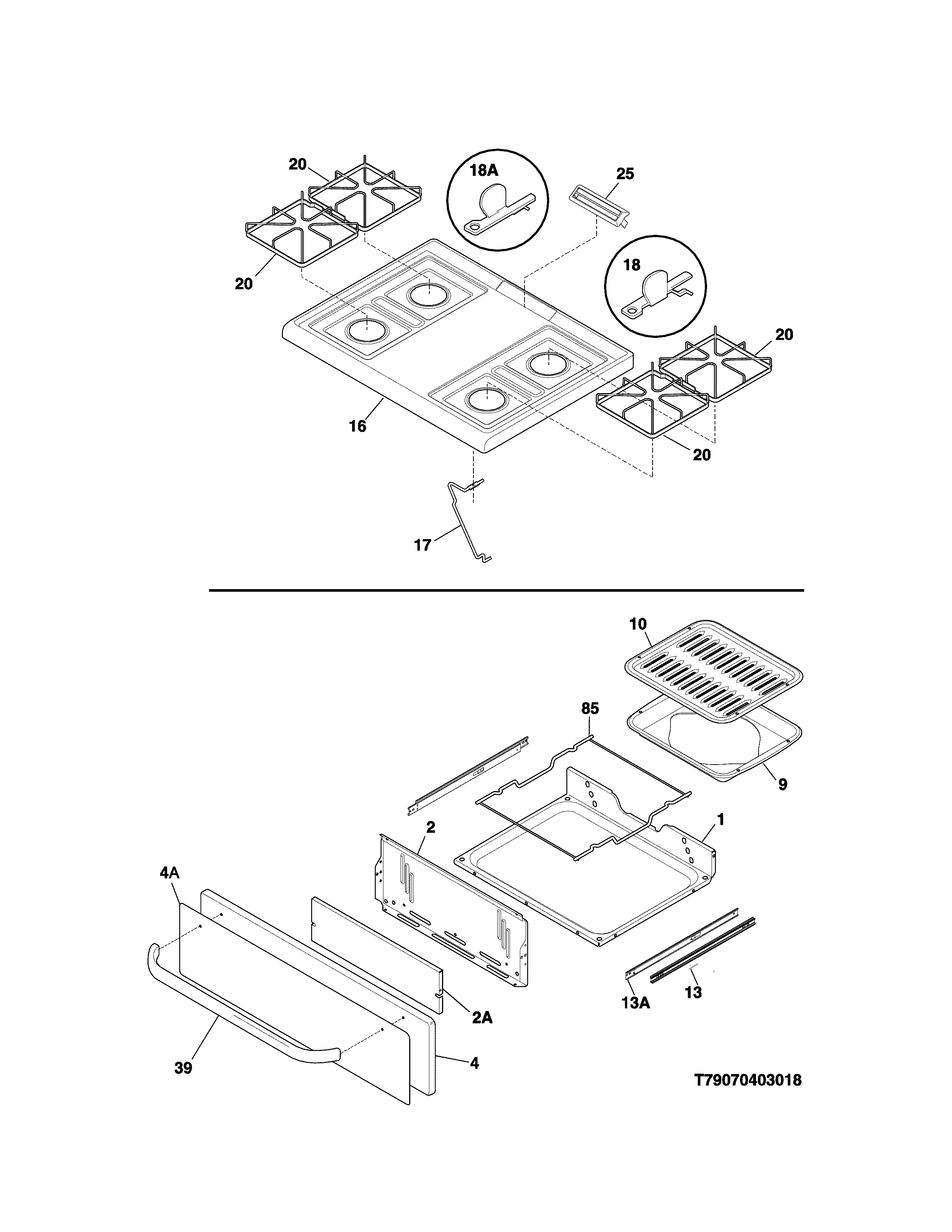 Top/drawer