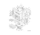 Frigidaire FFET3025PWD lower oven diagram