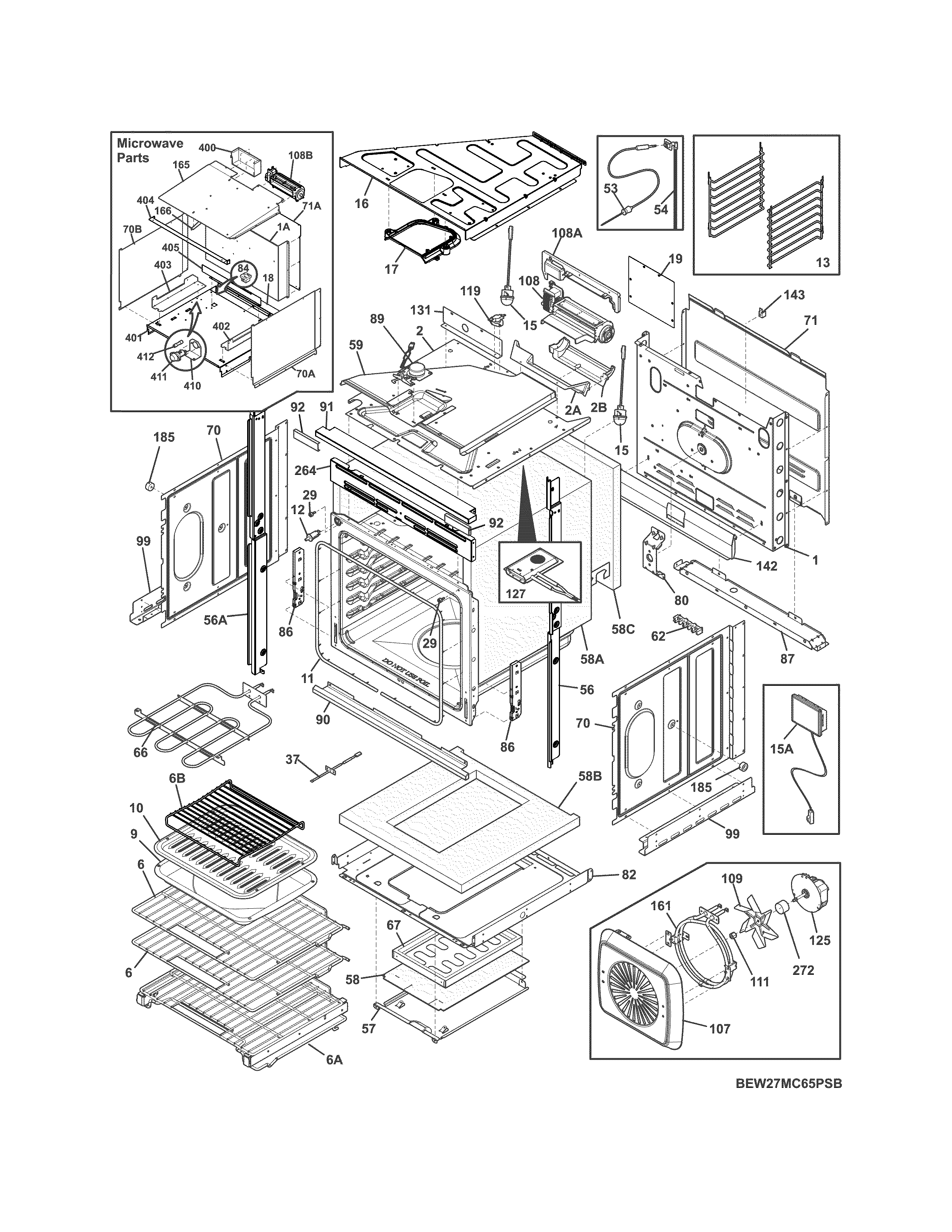 Lower oven