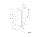 Frigidaire FFHS2311PFEA refrigerator door diagram