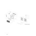 Frigidaire FFRA0811R10 recommended spare parts diagram