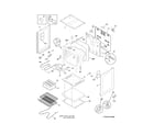 Tappan TEF351EWP body diagram