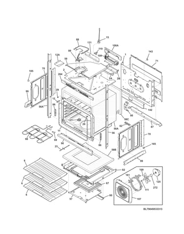 Lower oven