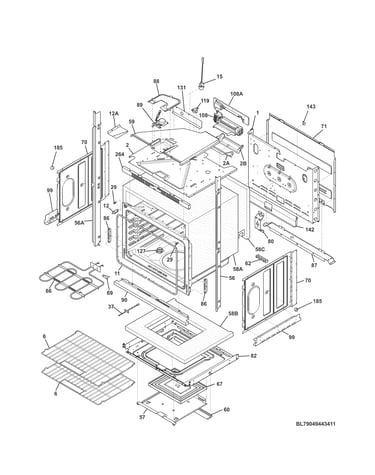 Lower oven