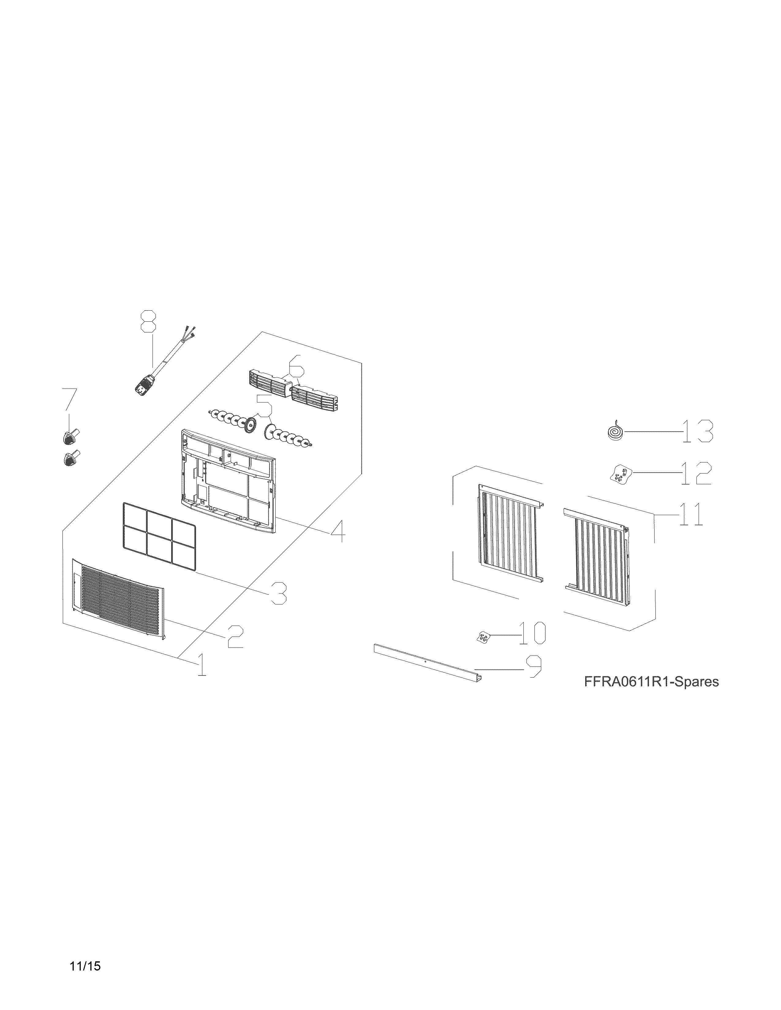 Recommended spare parts