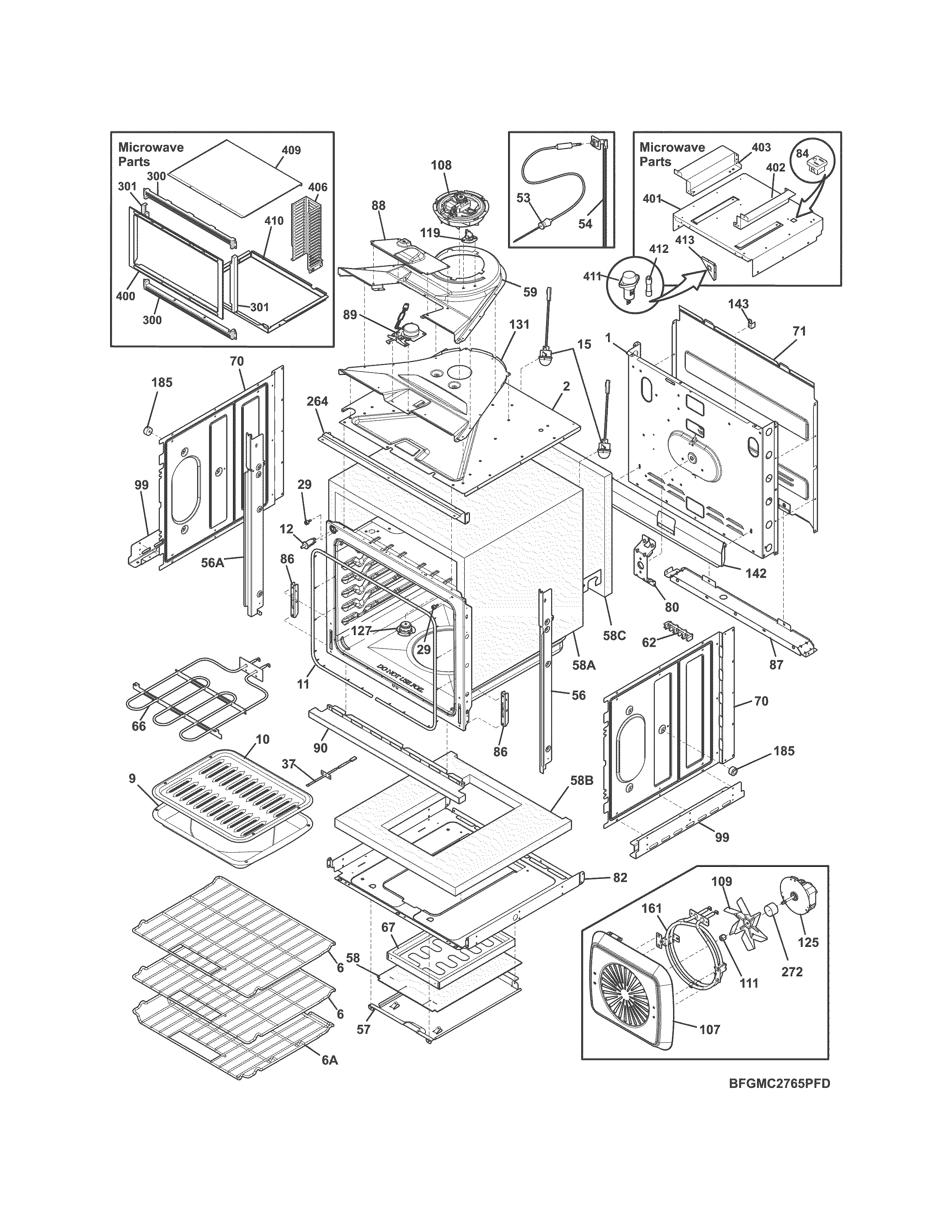 Lower oven