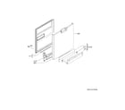 Frigidaire FGCD2456QF0A door diagram