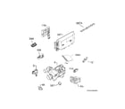 Frigidaire FGCD2456QF0A electrical parts diagram