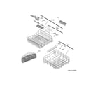 Frigidaire FGID2474QB0A racks diagram