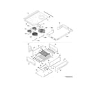 Kenmore Elite 79042562315 top/drawer diagram