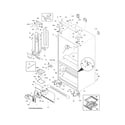 Frigidaire FFHB2740PSBA cabinet diagram