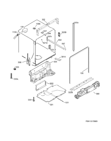 Tub & frame
