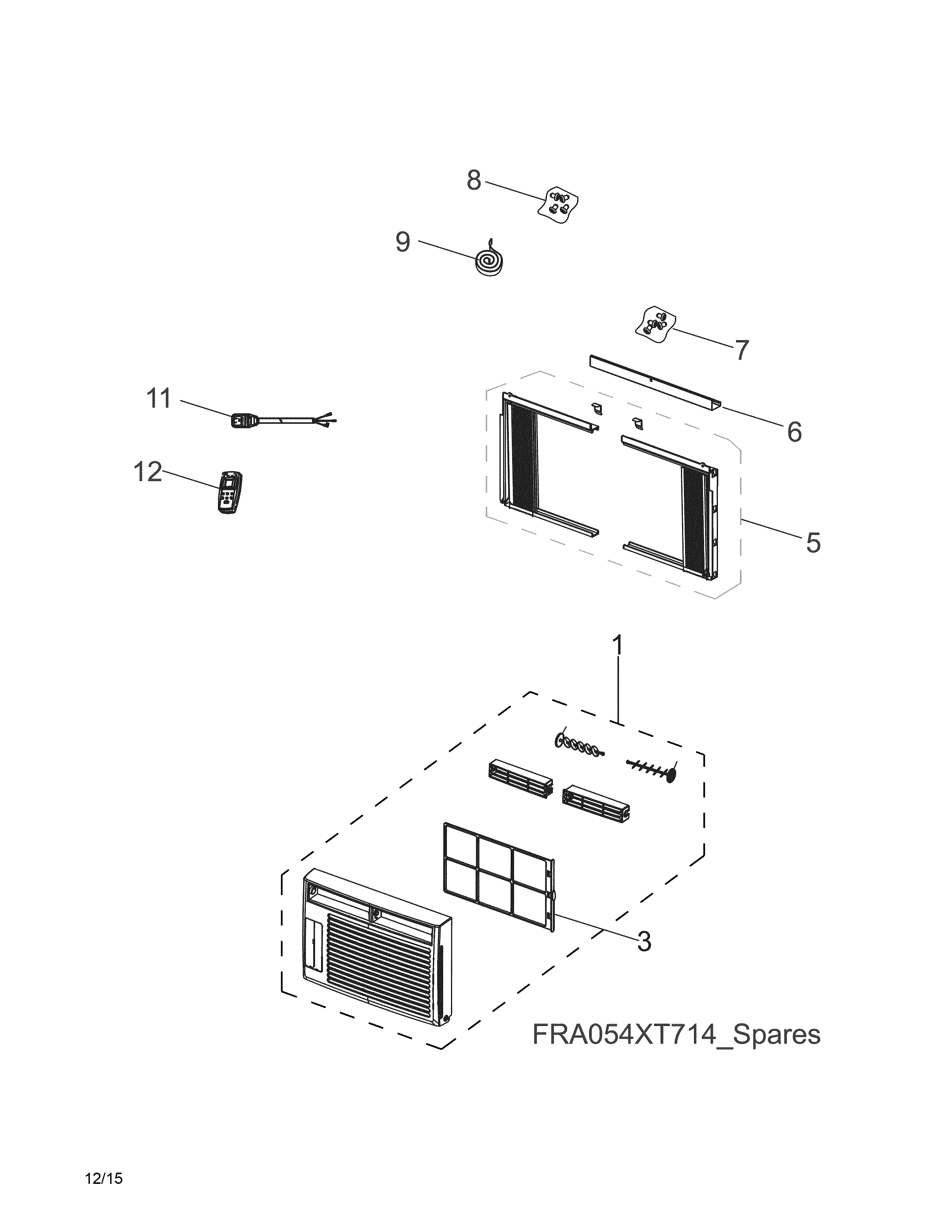 RECOMMENDED SPARE PARTS