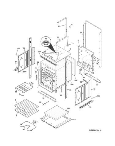 Lower oven