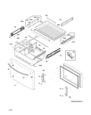 Freezer drawer, baskets