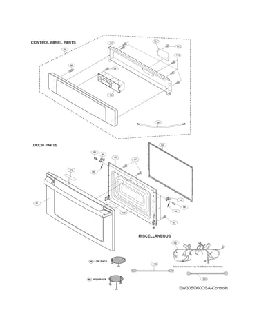 Control panel,door,miscellaneous