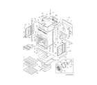 Frigidaire FGET2765PWD lower oven diagram