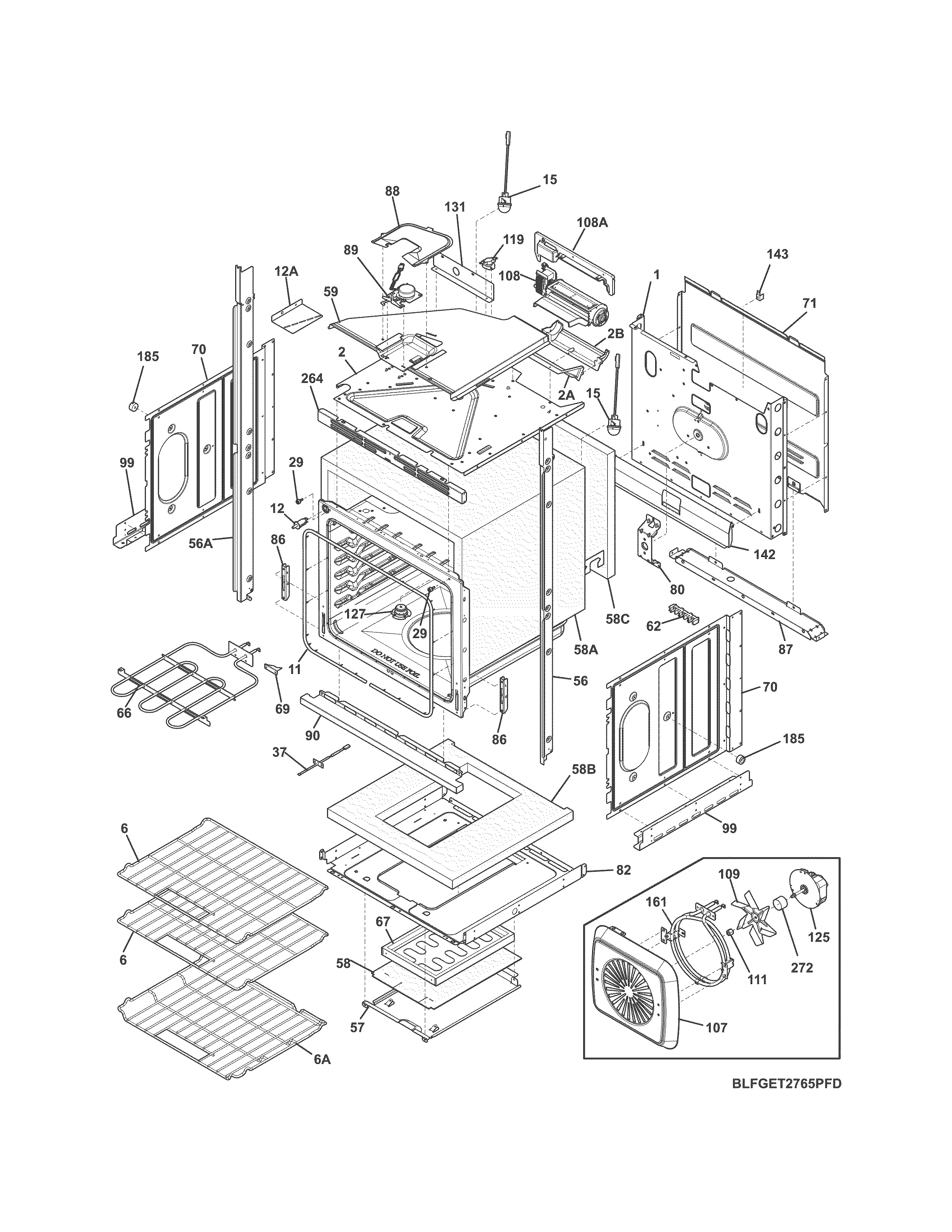 Lower oven