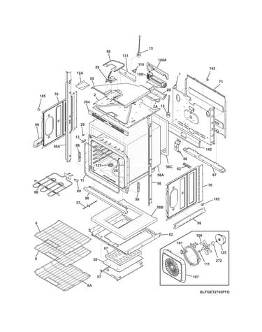 Lower oven