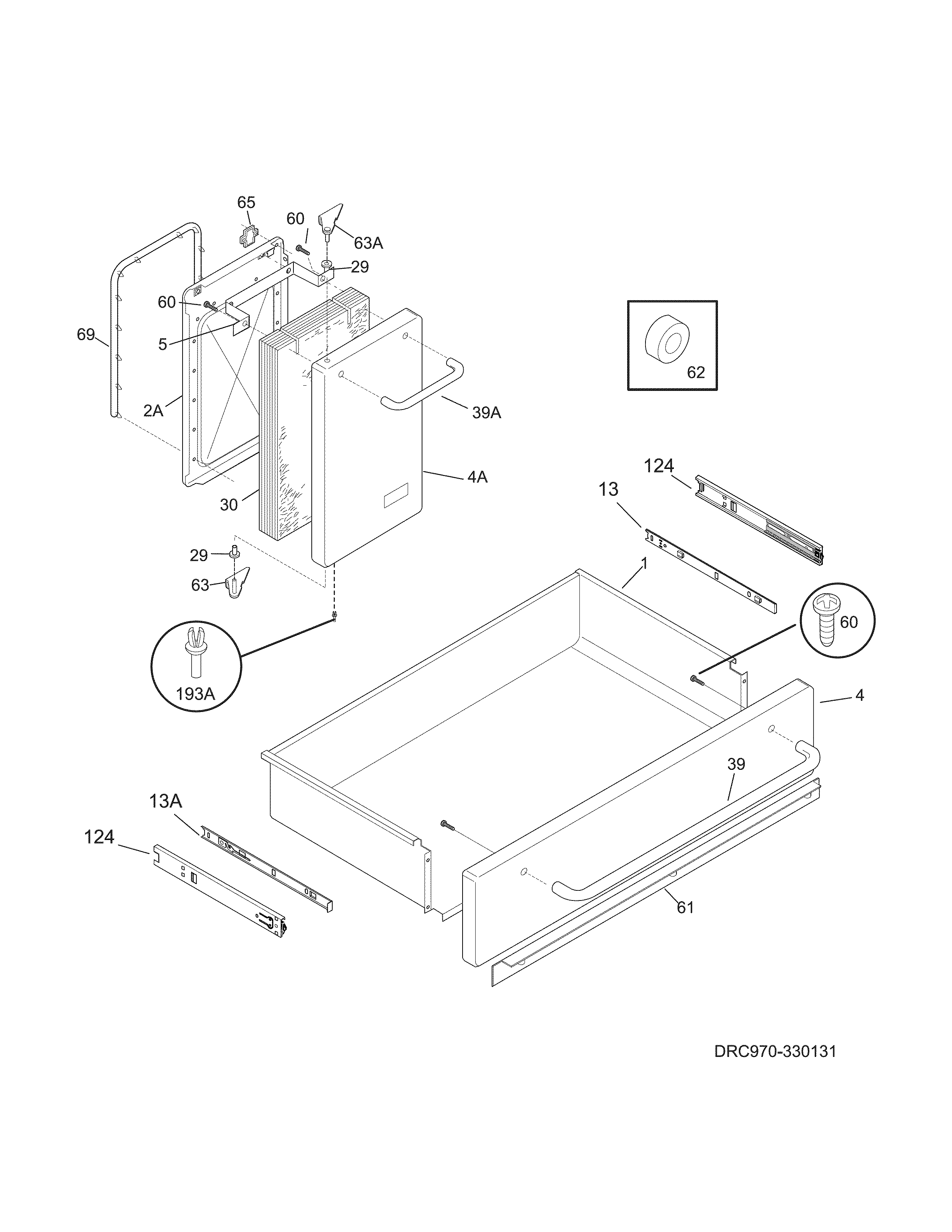 Small door/drawer