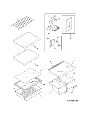 Shelves