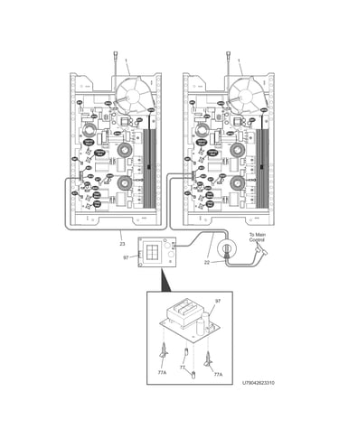 Induction unit