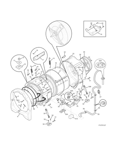 Motor/tub