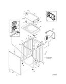 Lower cabinet/top