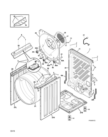 Cabinet/drum