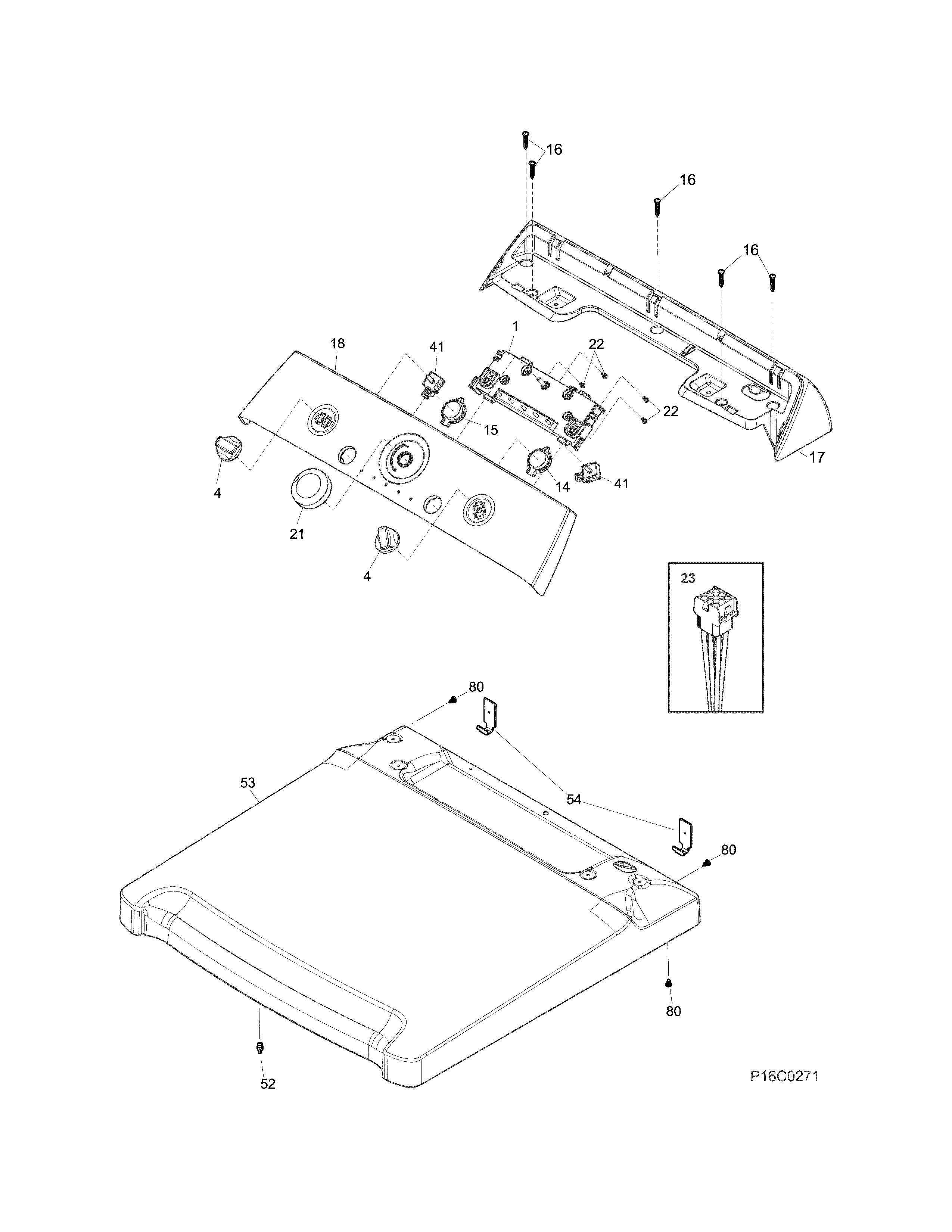 CONTROLS/TOP PANEL