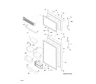 Frigidaire MRTG23V9RF0 doors diagram