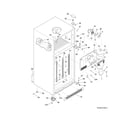 Frigidaire MRTG23V9RF0 cabinet diagram