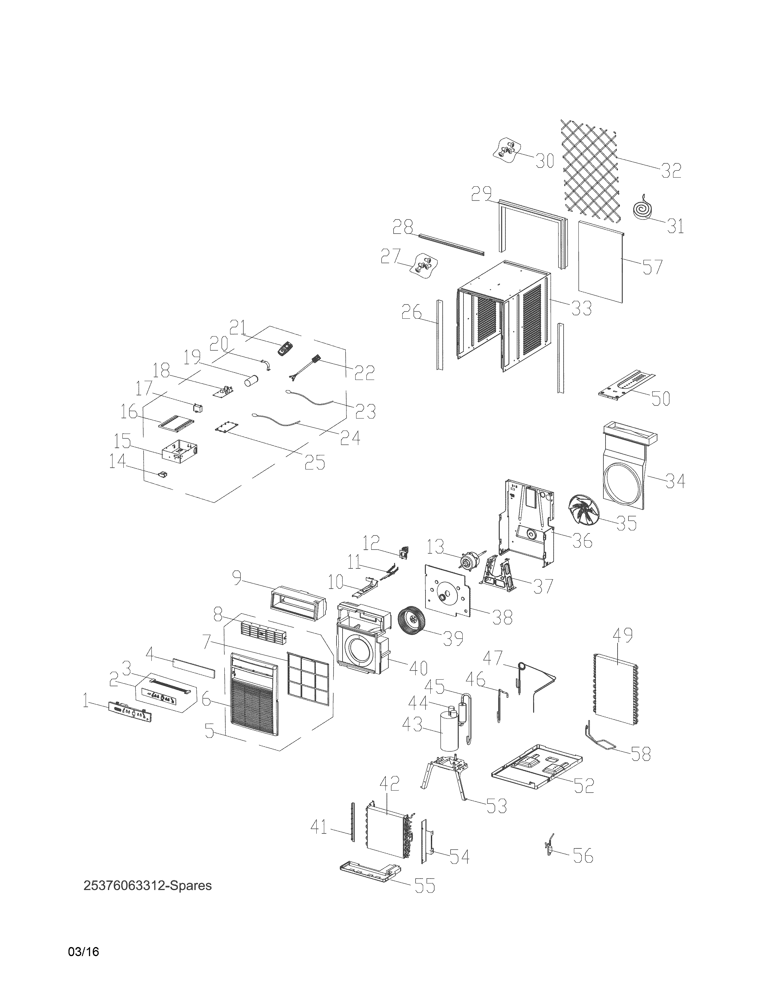Recommended spare parts