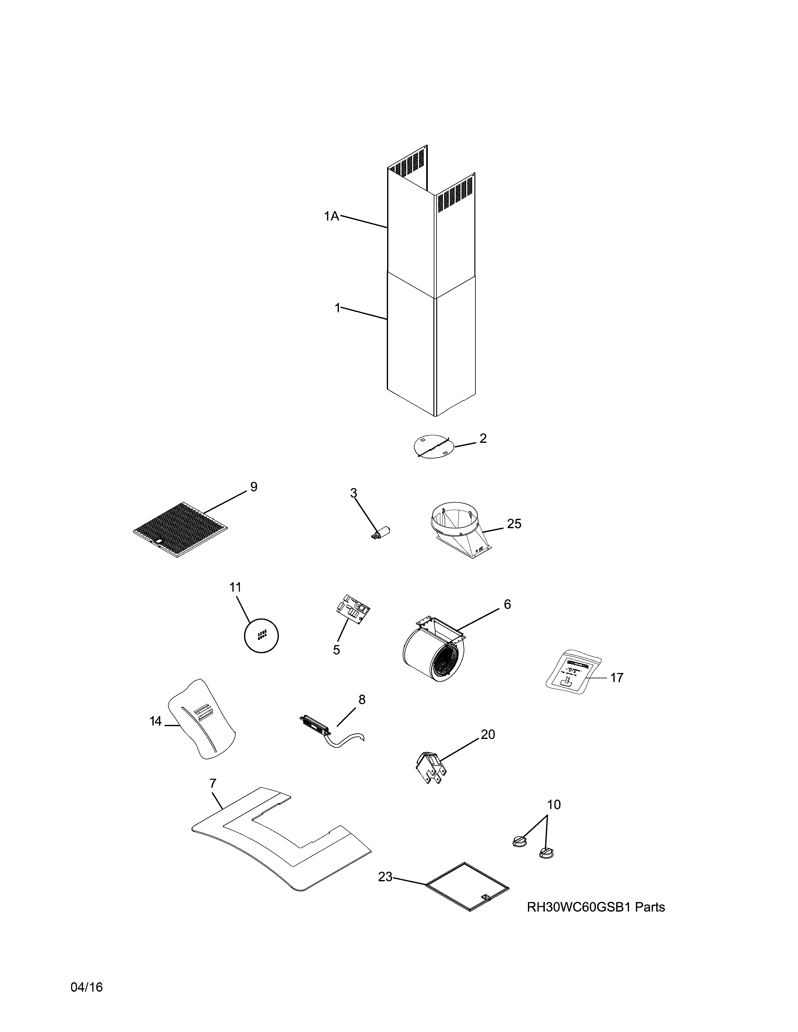 Recommended spare parts