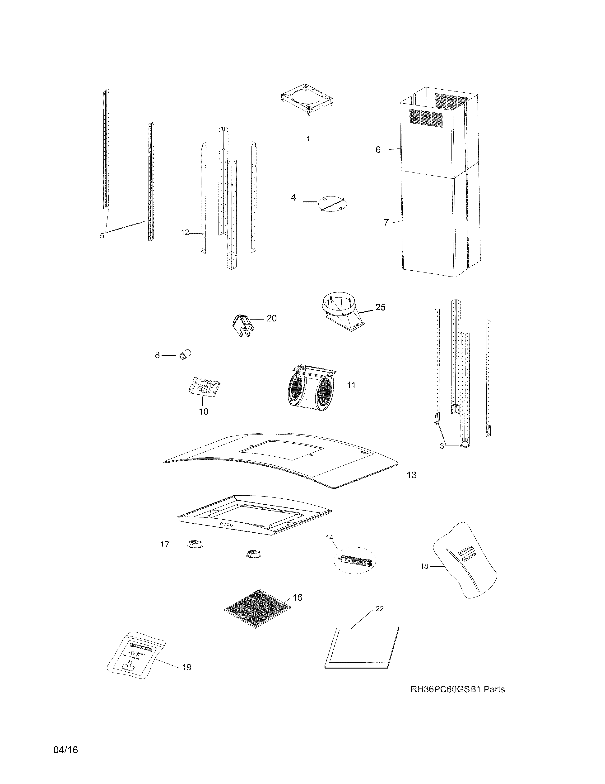 Recommended spare parts