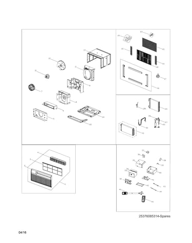 Recommended spare parts