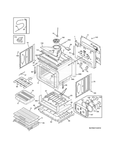 Upper oven