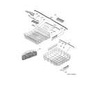 Frigidaire FPID2495QF0A racks diagram