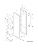 Refrigerator door